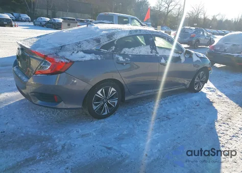 2018 Honda Civic Ex-T from USA, damaged, VIN JHMFC1F33JX002213